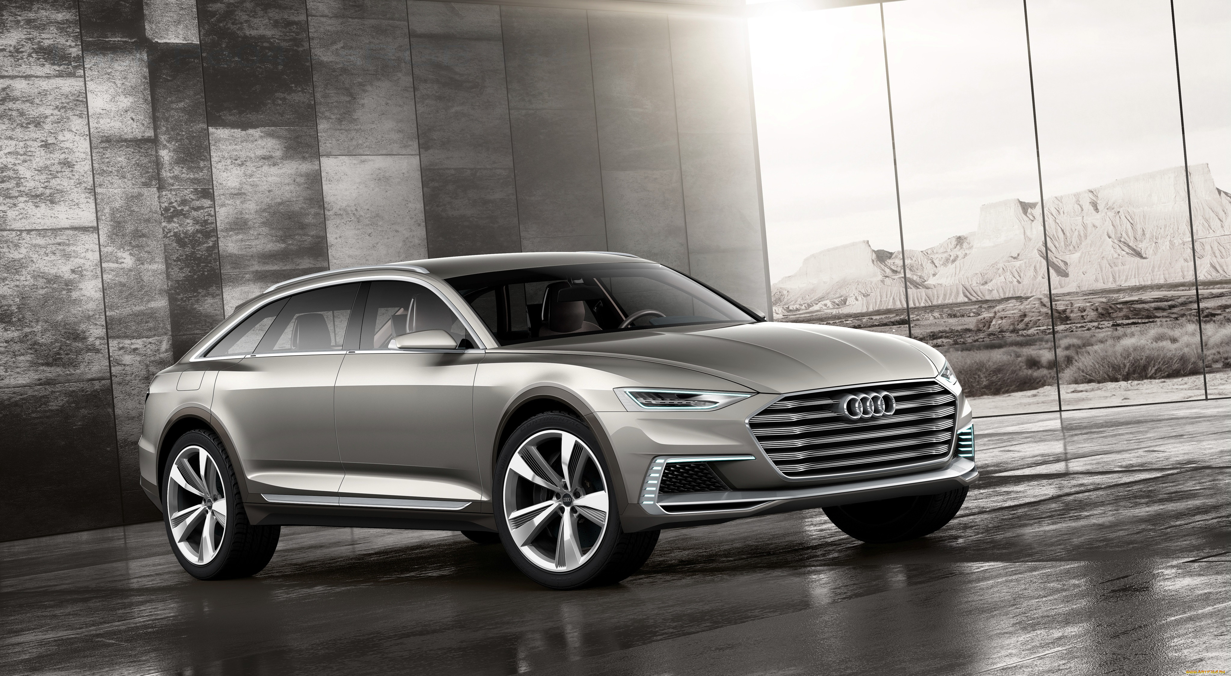 , audi, 2015, allroad, prologue